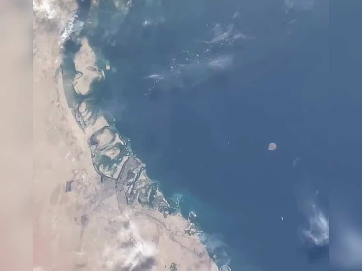 Sultan Al Neyadi shares new video of UAE from space