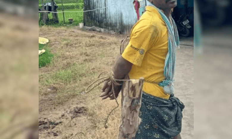 Telangana: Dalit farmer tied to pole, beaten up in Mancherial