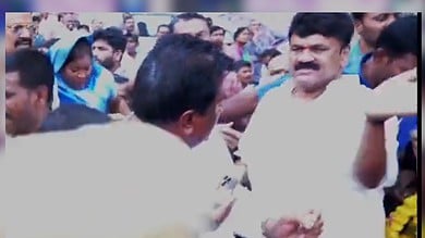 Telangana: Talasani apologizes for slapping Bhainsa leader