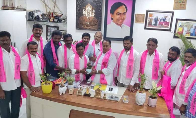 Telangana polls: BJP activists join BRS in Nirmal