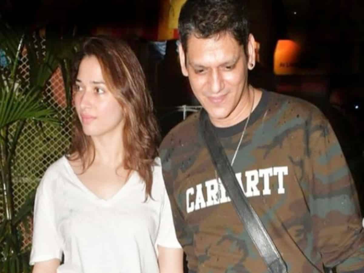 Vijay Varma, Tamannaah Bhatia walk hand-in-hand in Mumbai