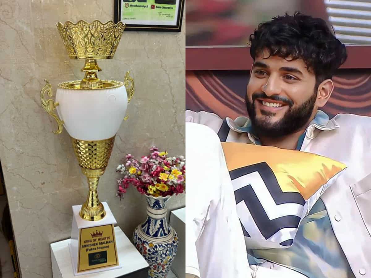 Bigg Boss OTT 2's Abhishek Malhan receives trophy, how?