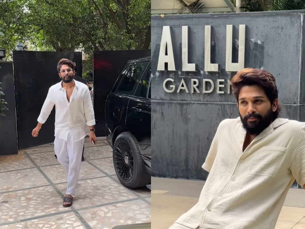 Allu Arjun shares NEW glimpses of his Jubilee Hills home