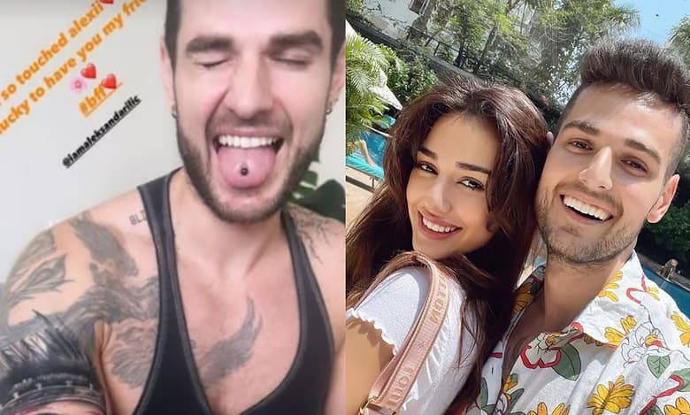 Disha Patani's 'BFF' Aleksander gets her face inked on his arm