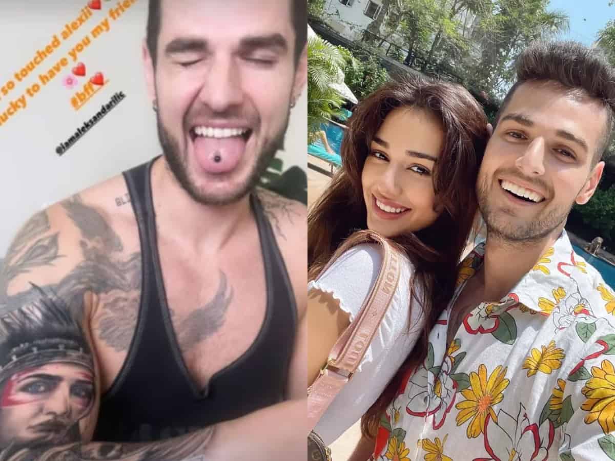 Disha Patani's 'BFF' Aleksander gets her face inked on his arm