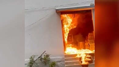 _fire at Bengaluru civic agency HQ