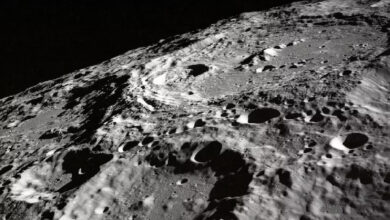 Moon's South Pole has deep craters shielded from sunlight for billions of years