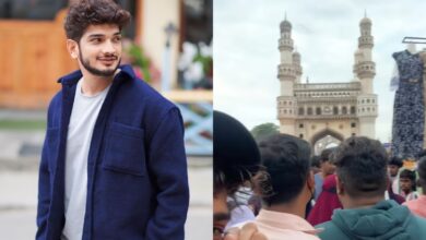 Munawar Faruqui's day out in Hyderabad, comedian visits Charminar