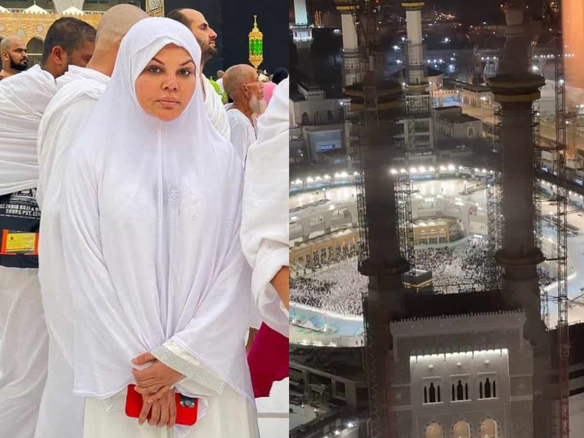 Watch: Rakhi Sawant shares breathtaking view of Masjid al-Haram