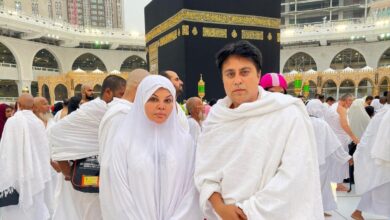 Rakhi Sawant performs her Umrah, see her 1st pic from Makkah