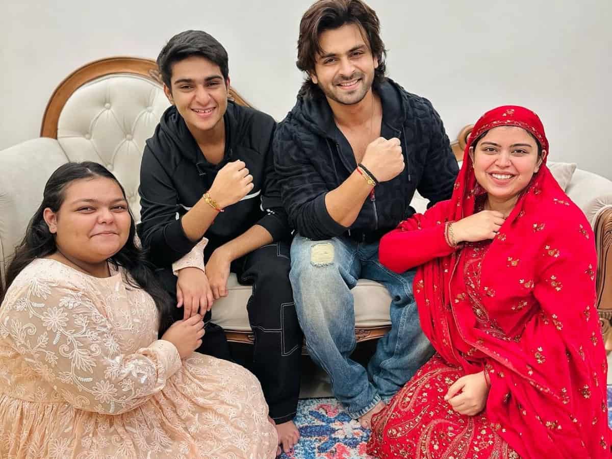 Shoaib Ibrahim, Saba slammed for celebrating Raksha Bandhan