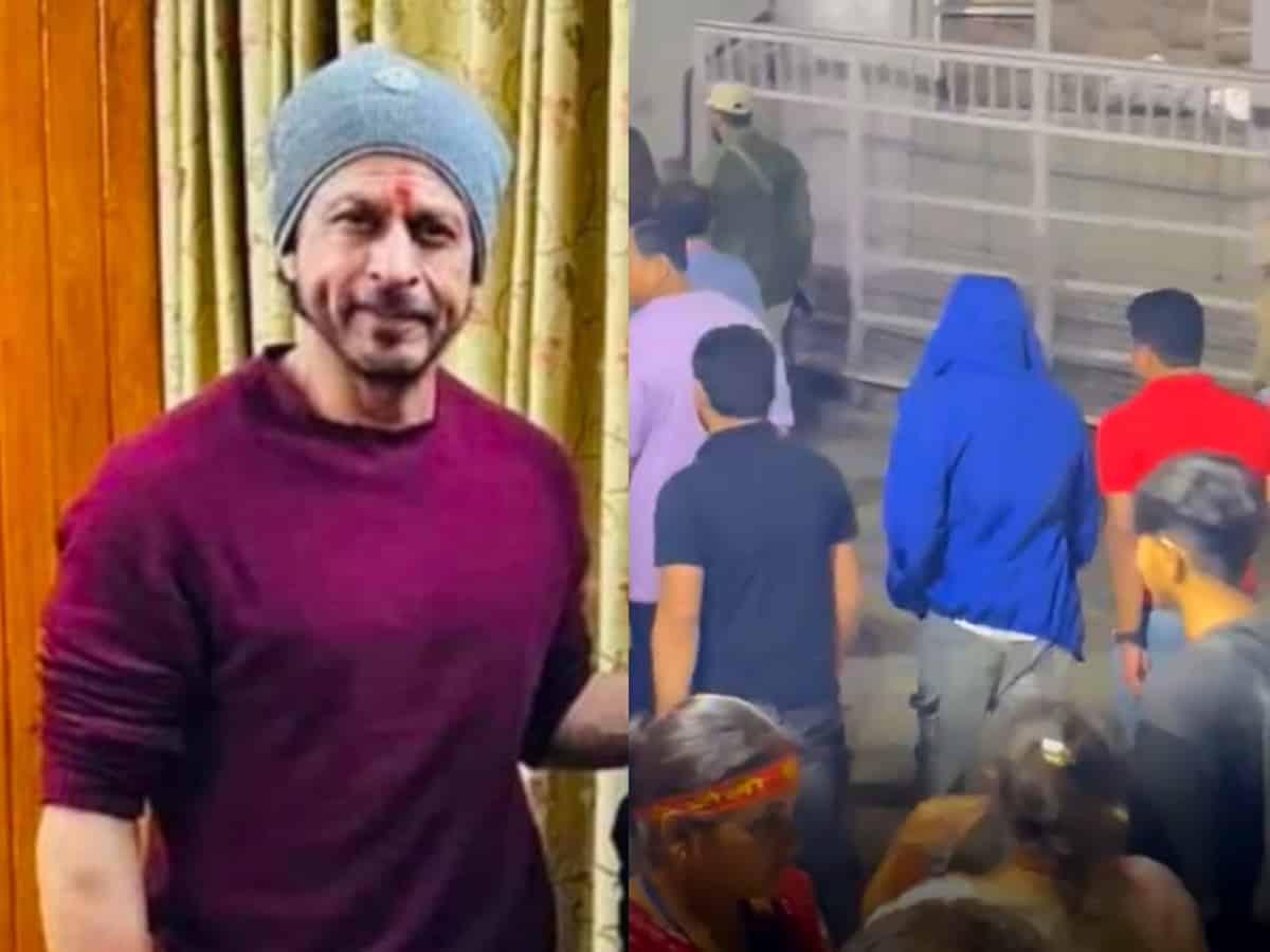 Shah Rukh Khan visits Mata Vaishno Devi temple, video goes viral