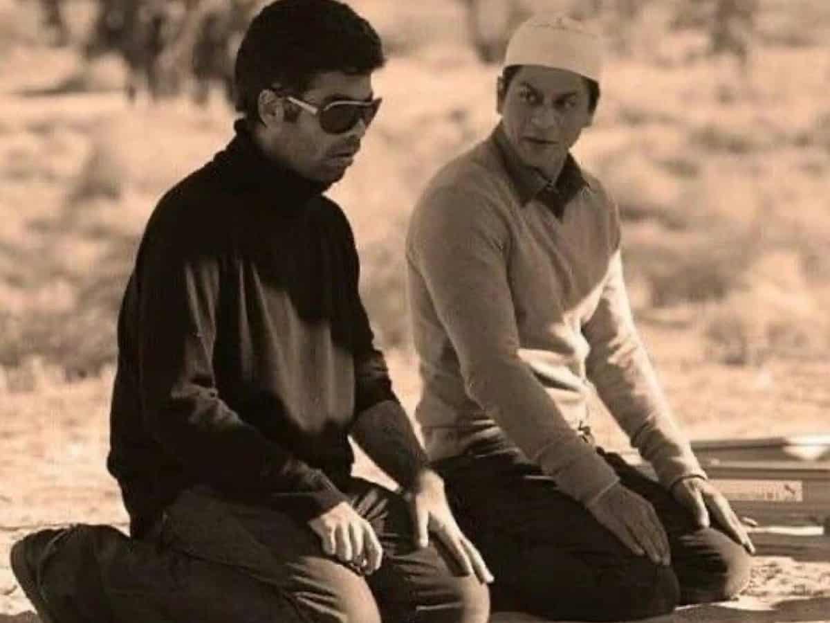 SRK, Karan Johar offer namaz together in this old photo?