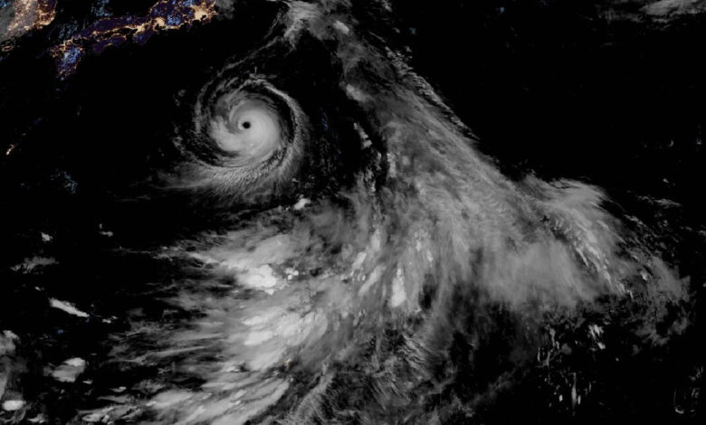 Typhoon Lan makes landfall in Japan