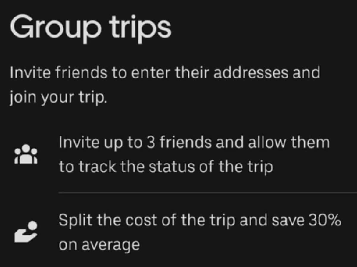 Now travel with up to 3 friends with Uber 'Group Rides' in India