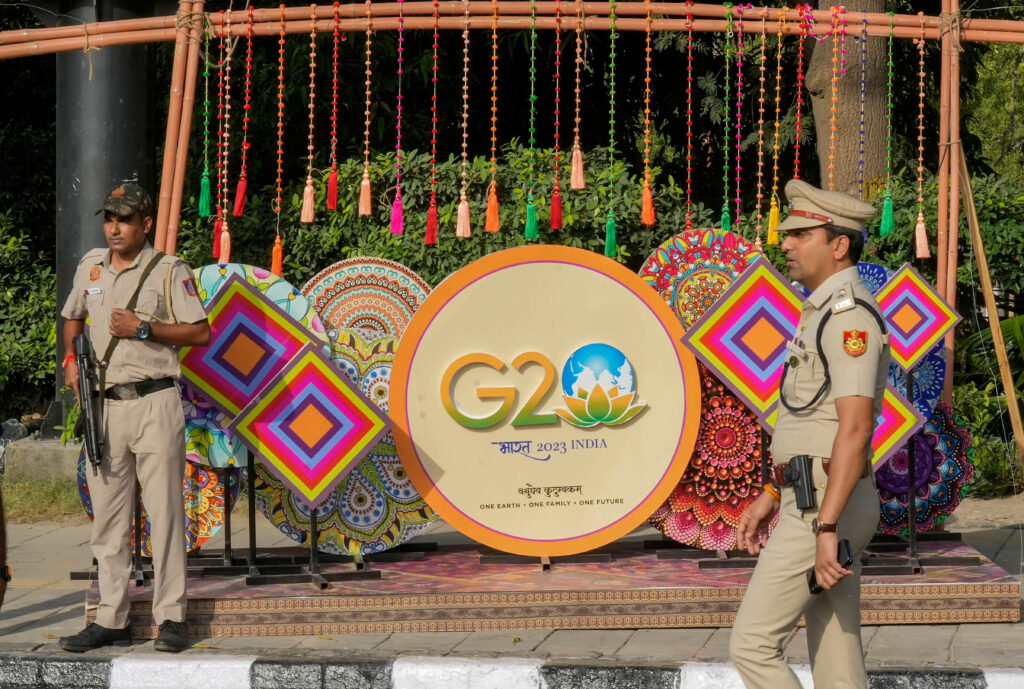 Preperations for G20 Summit in Delhi