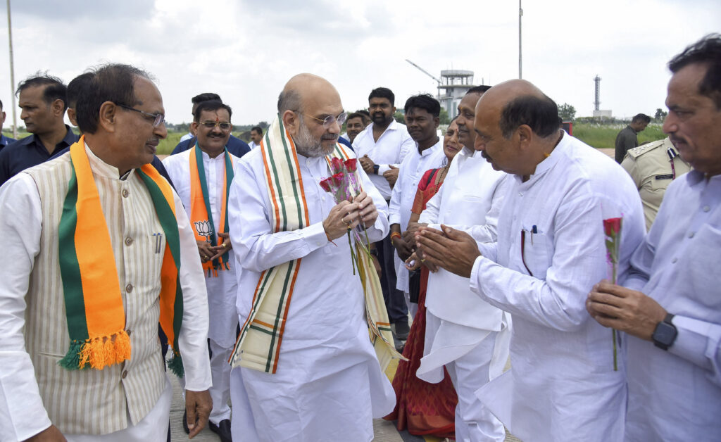 Amit Shah in Jabalpur