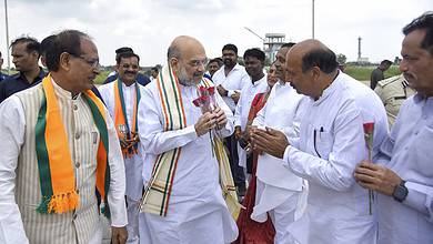 Amit Shah in Jabalpur