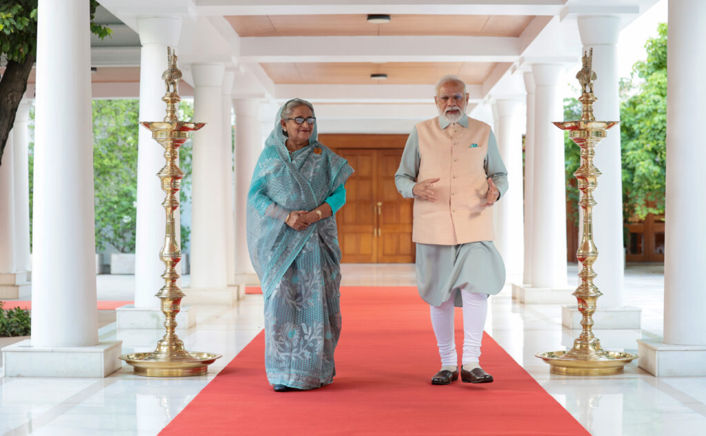 G20 Summit: Prime Minister Narendra Modi meets Sheikh Hasina
