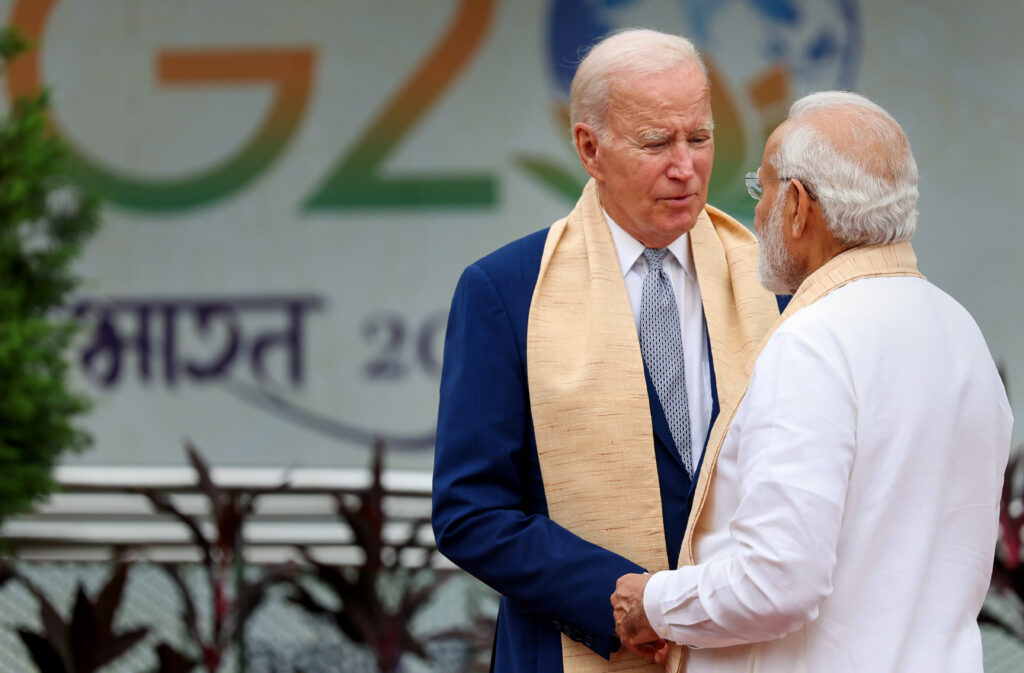 G20 Summit: Delegates at Rajghat