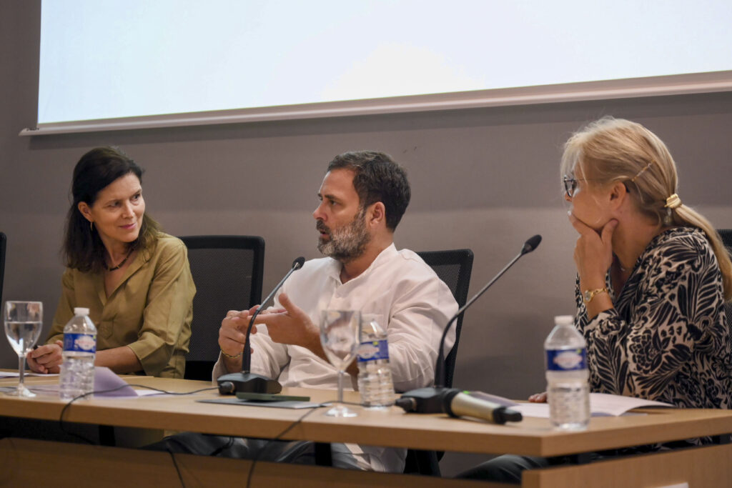 Rahul Gandhi in Paris