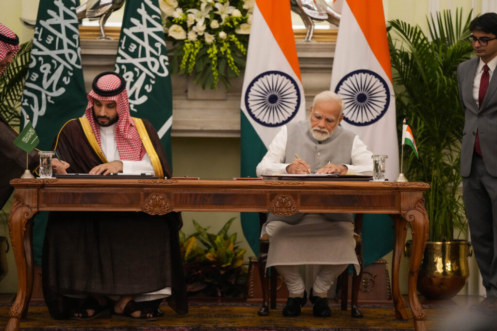 Prime Minister Narendra Modi-Saudi Arabia's Crown Prince Meet