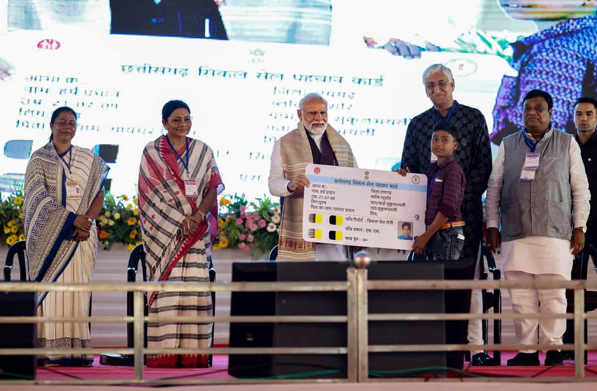 In pics: Prime Minister Narendra Modi in Chattisgarh
