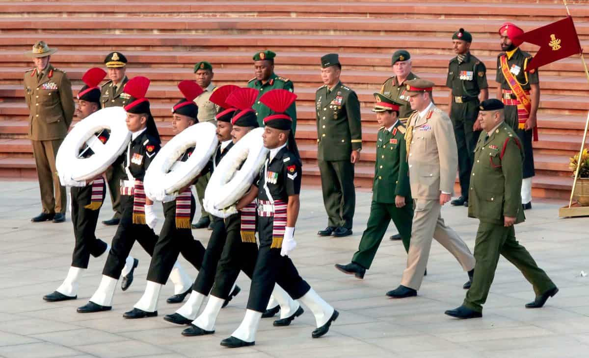 In pics: Army Chiefs at National War Memorial