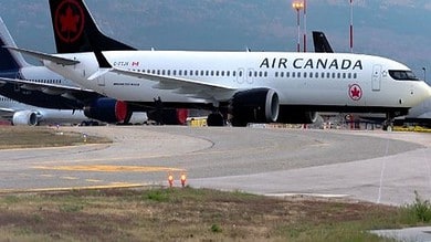 Air Canada flight