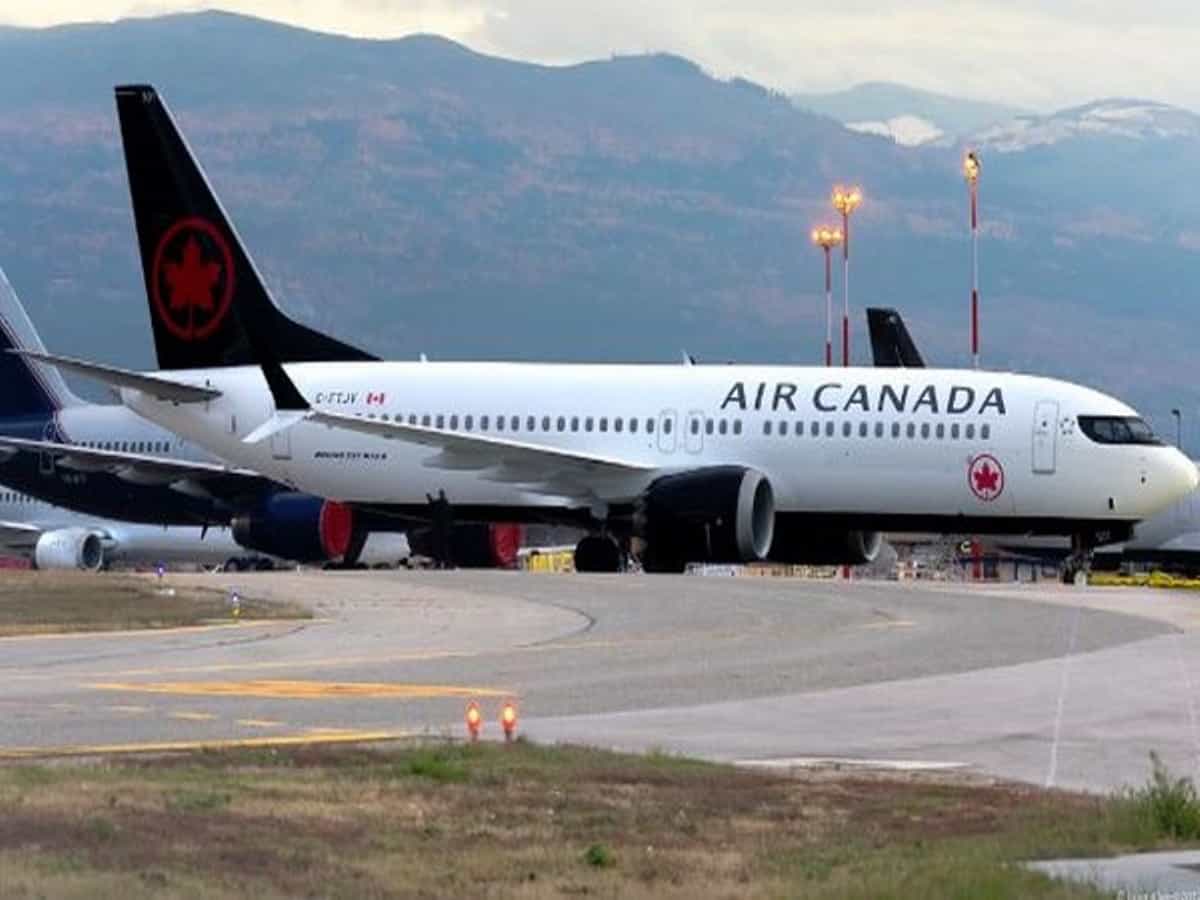 Air Canada flight