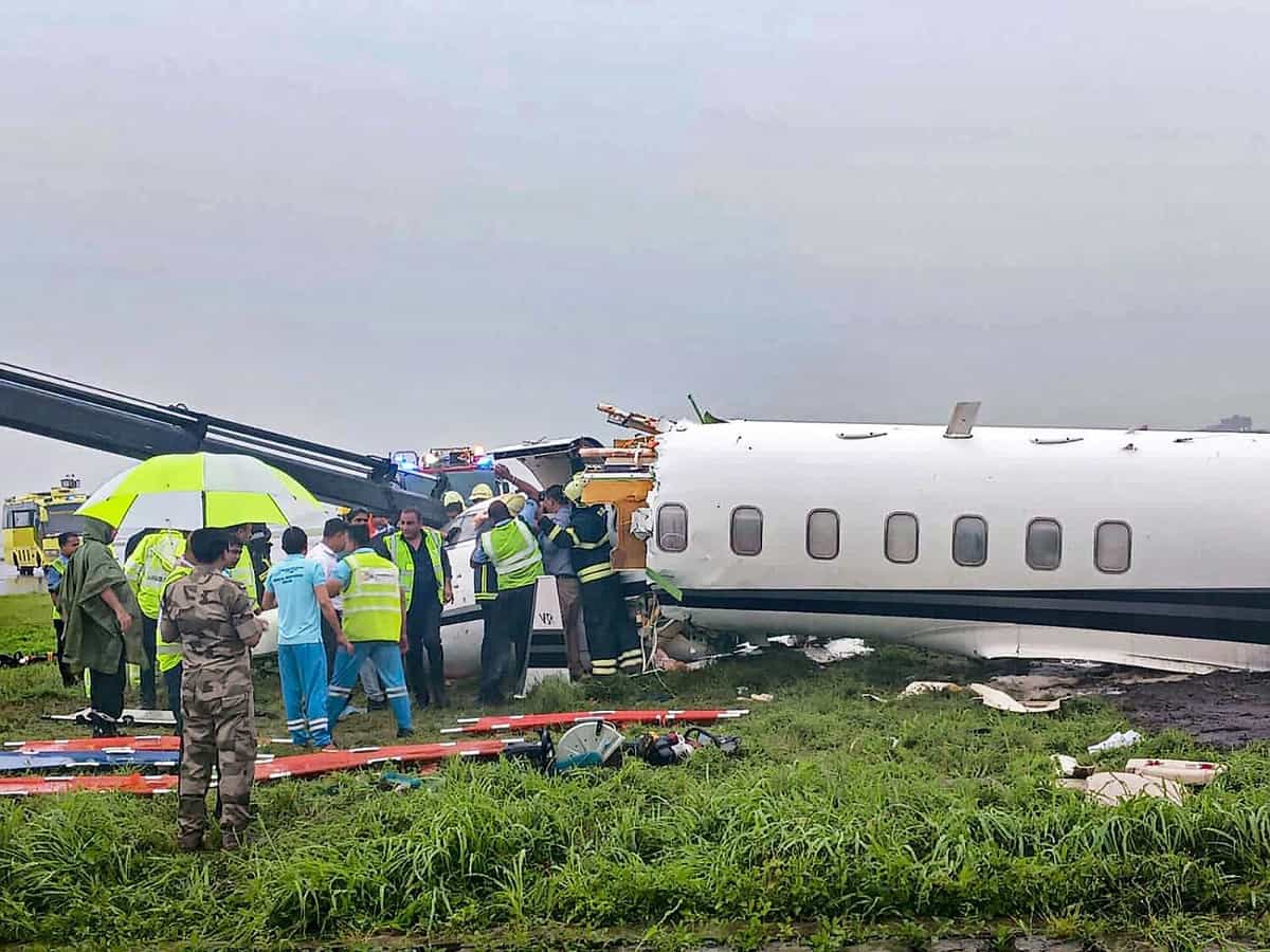 Dubai flight diverted after aircraft skids off runway at Mumbai airport