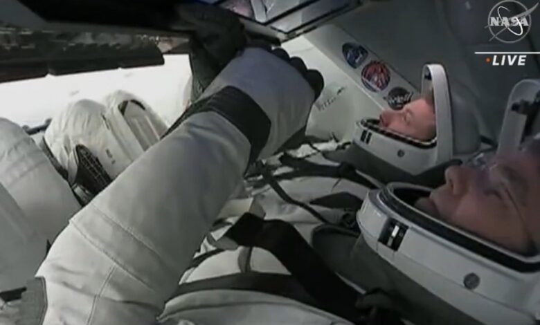 SpaceX Dragon capsule carrying UAE’s Sultan Al Neyadi undocks from the space station