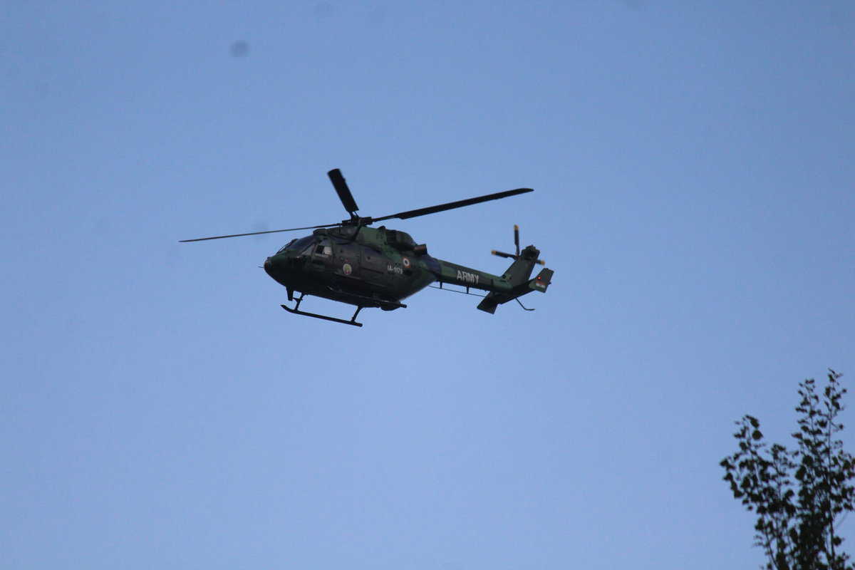IAF helicopter makes emergency landing in Bihar's Muzaffarpur, all occupants safe