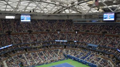 Arthur Ashe Stadiumin in US