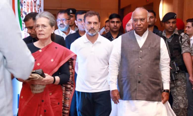 Congress Working Committee meets, to approve manifesto for LS polls