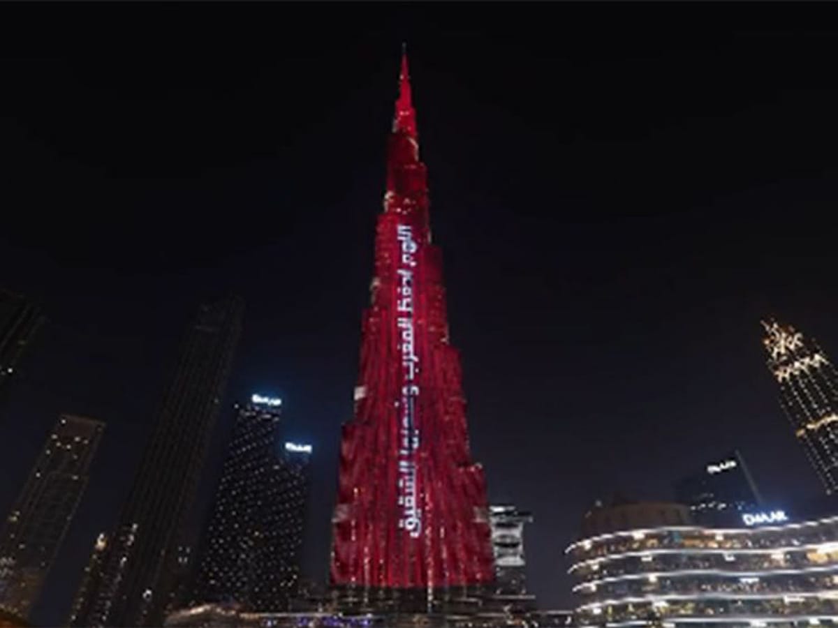 Watch: UAE landmarks light up in solidarity with quake-hit Morocco