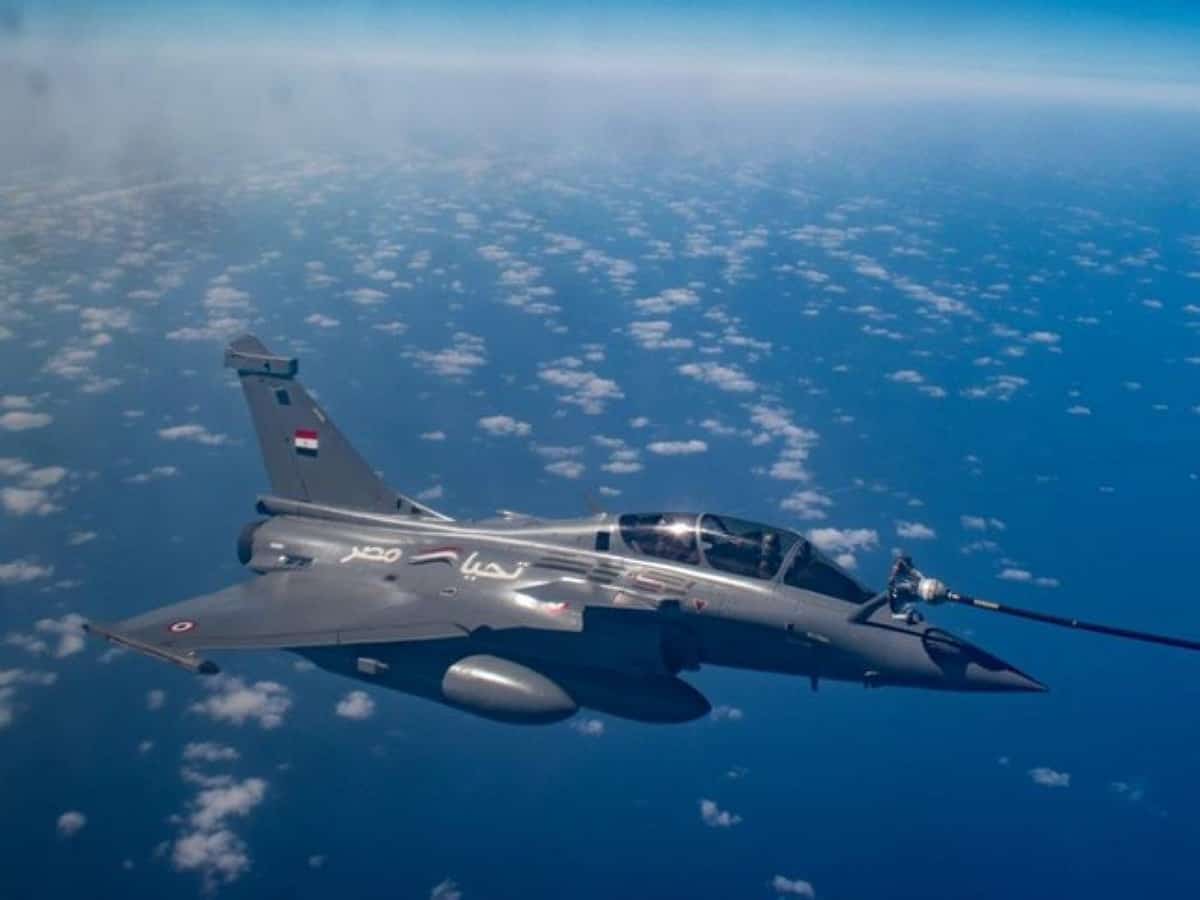 Bright Star-23 exercise: Egyptian jet gets refuelled midair by IAF aircraft