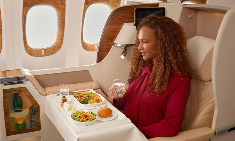 You can now preorder your meals on all Emirates flights across Europe