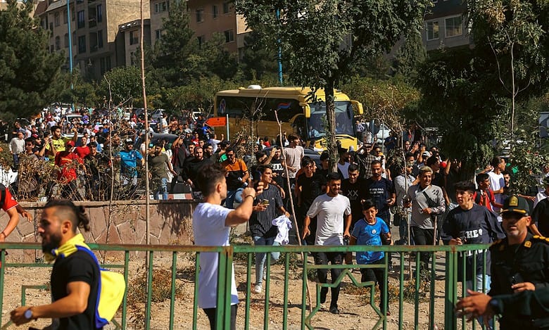 Watch: Excitement of football fans as Ronaldo arrives in Iran