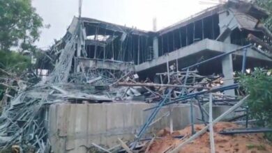 Hyderabad: 2 killed as under-construction building slab falls in Pahadishareef
