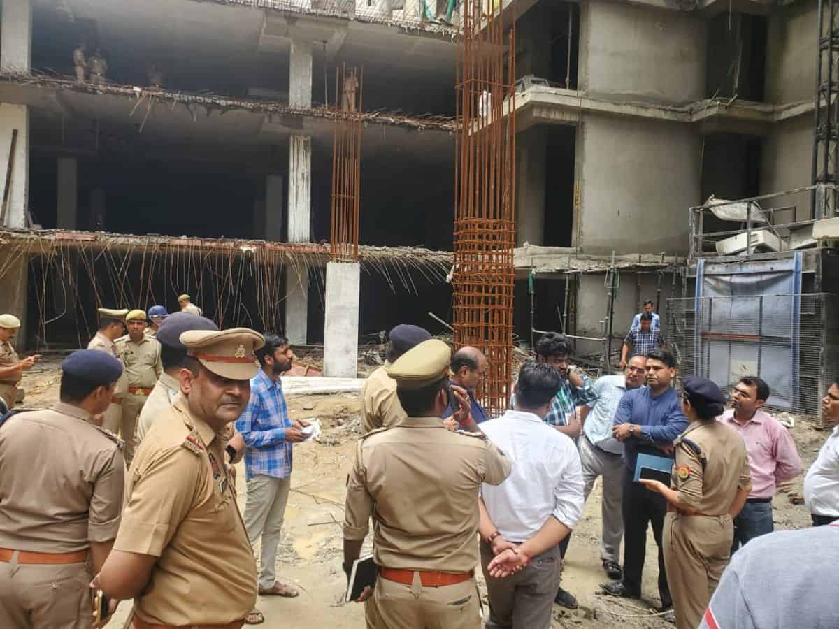 Noida: Under-construction lift collapses; 4 dead 5 critically injured