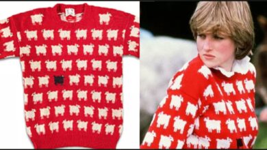 Princess Diana's 'historic' sheep sweater fetches over $1mn at auction