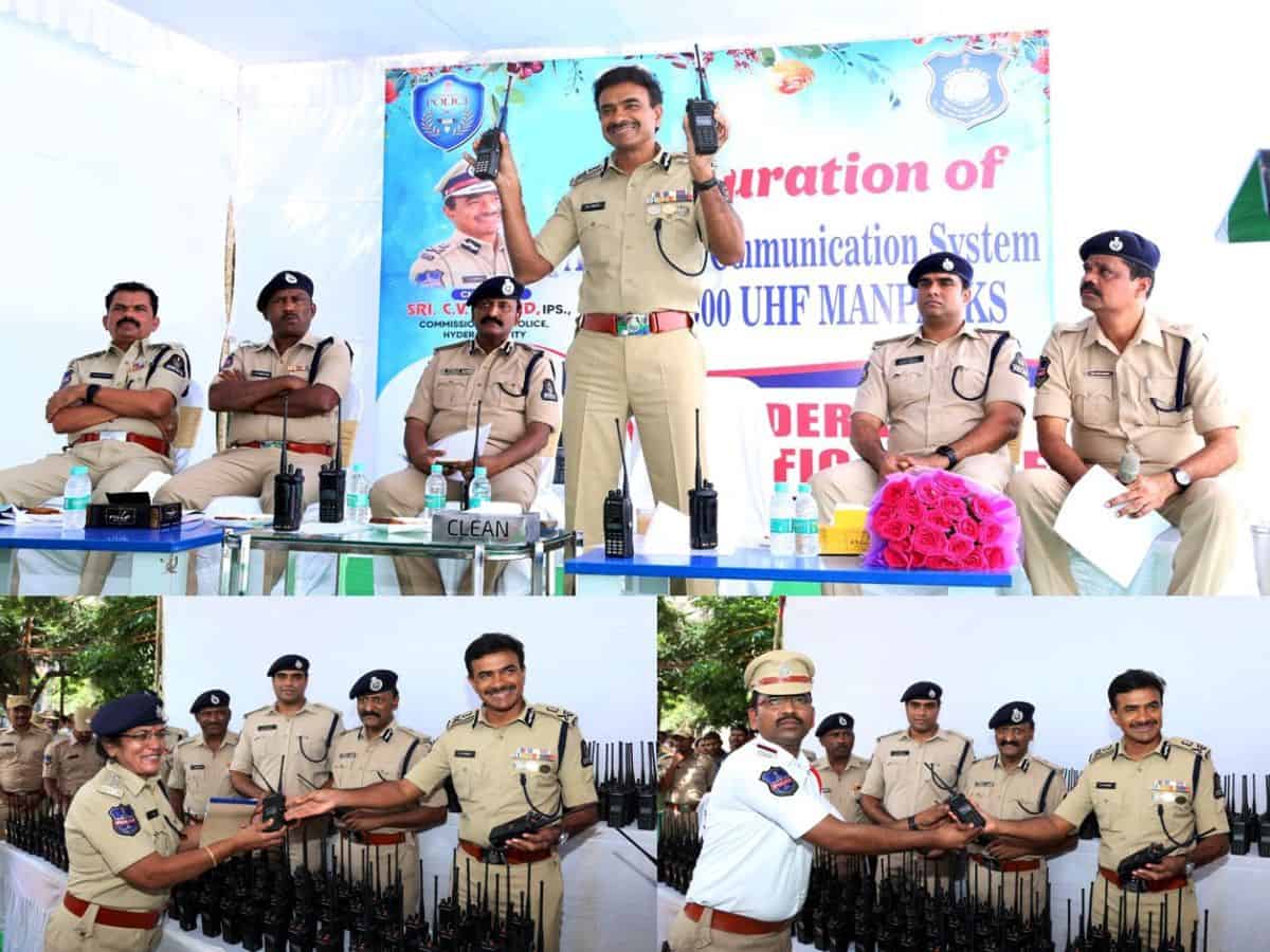 Hyderabad traffic cops get 1000 new VHF communication sets