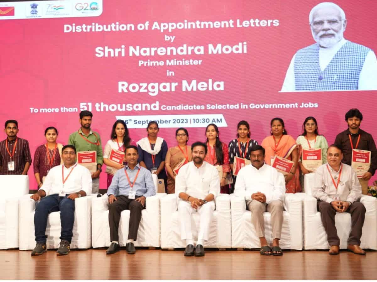 238 handed appointment letters for govt job at Rozgar Mela