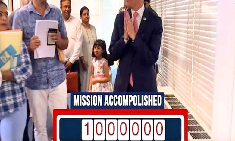 US Mission to India surpasses one million Visas in 2023
