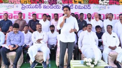 Telangana: Foundation for Oil Palm factory in laid Mahbubnagar