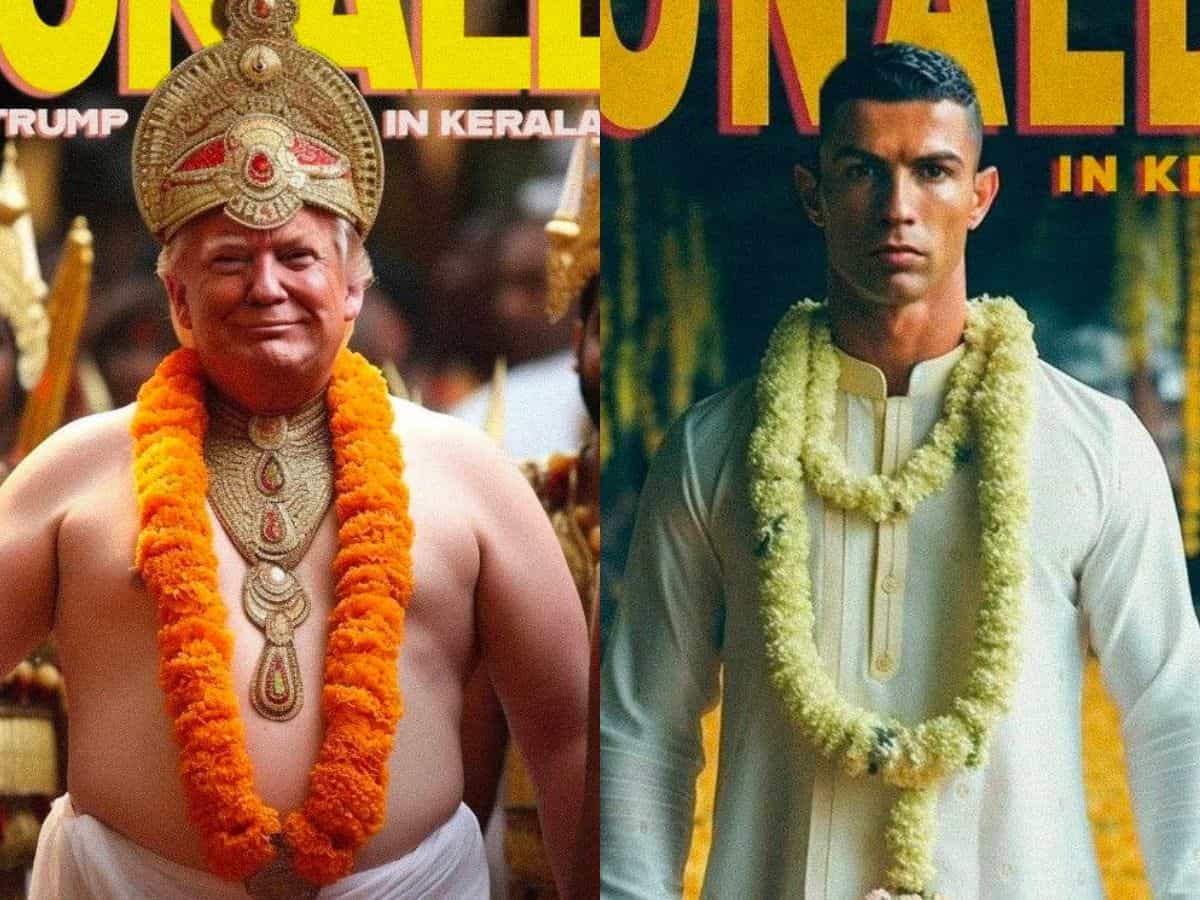 AI imagines world celebrities in Onam traditional wear; pictures go viral