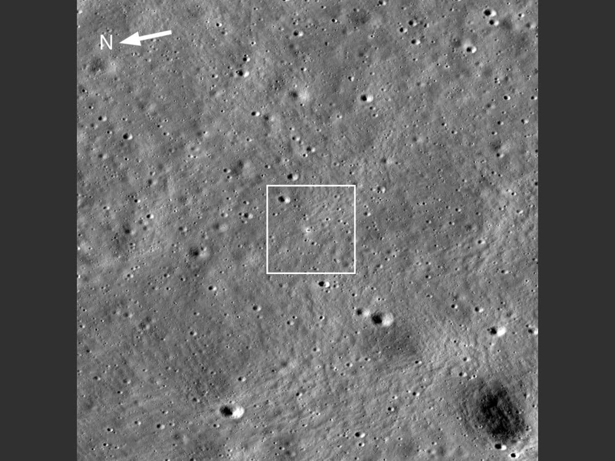 Chandrayaan-3 landing site photographed by NASA satellite; See pictures