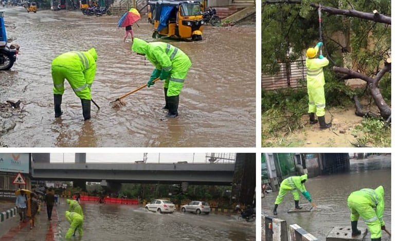 Hyderabad: GHMC sets up helpline for rain-related assistance