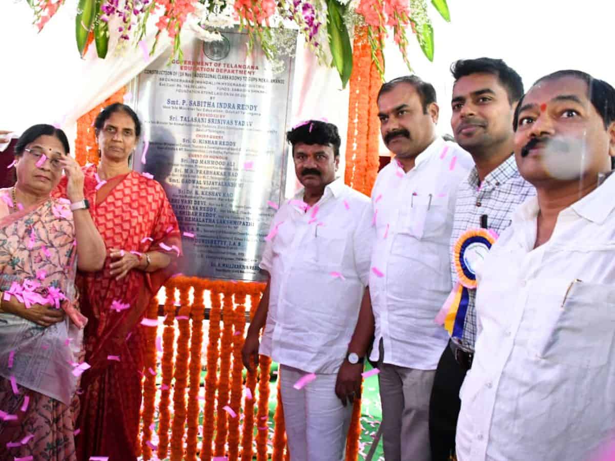 Hyderabad: Rs 4.06 cr worth developmental works launched in Sanath Nagar